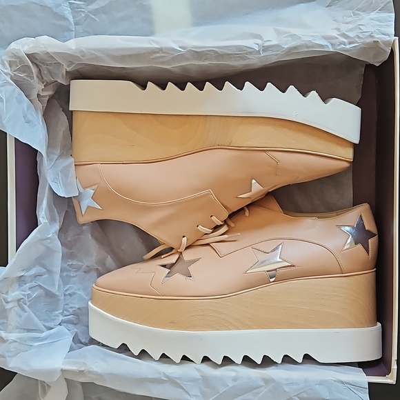 Stella McCartney Elyse Star Platform Loafers! - Picture 3 of 7